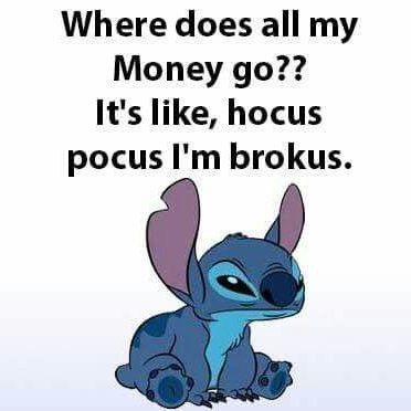 Hocus Pocus, Cartoon Character, Money, Funny