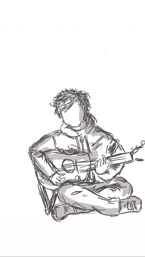 Guitar Sketch, Free Coloring Pages For Kids, Guitar Drawing, Guitar Art, Art Drawings Sketches Creative, Pencil Art Drawings, Dessin Adorable, Art Poses, Book Art Drawings