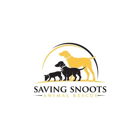 Hire freelance Saving Snoots Animal Rescue Logo Design by Hazel&Issam Rescue Logo Design, Animal Rescue Logo, Logo Design Inspiration Simple, Animals Rescue, Ideas Graphic Design, Logo Design Inspiration Creative, Center Logo, Logo Design Inspiration Branding, Mountain Logos