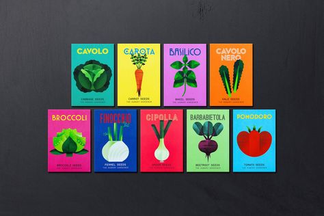 The Hungry Gardener on Packaging of the World - Creative Package Design Gallery Seed Packaging Design, Vegetable Packaging, Packaging World, Seed Packaging, Food Packaging Design, Packaging Ideas, Creative Packaging Design, Creative Packaging, Packaging Design Inspiration