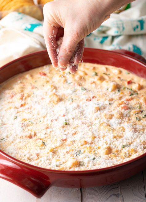 Cajun Hot Shrimp Dip Recipe with Cream Cheese! #ASpicyPerspective #dip #appetizer #snack #cheese #shrimp #cajun #louisiana #hot #gameday #spread Crawfish Dip Cream Cheese, Cajun Shrimp Dip Recipe, Cajun Shrimp Dip, Hot Shrimp Dip, Shrimp Dip Recipe, Crawfish Dip, Cheese Shrimp, Shrimp Dip Recipes, Appetizers Ideas