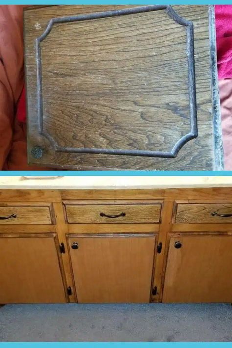 Update Old Kitchen Cabinets, Update Old Kitchen, Old Kitchen Cabinet Makeover, Refurbished Kitchen Cabinets, Replacing Kitchen Cabinets, Kitchen Cabinets On A Budget, Cabinet Door Makeover, Cabinet Makeover Diy, Diy Kitchen Cabinets Makeover