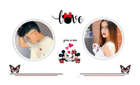 Couple edit dp Dp Frame, Back Dp, Love Dp, Album Artwork Cover Art, Baby Photo Editing, Girly Frame, Couple Goals Teenagers Pictures, Photo Collage Design