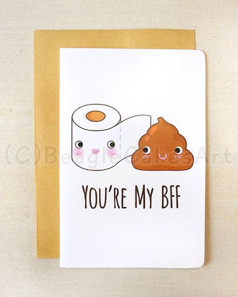 Birthday Wishes Best Friend, Bff Cards, Diy Halloween Dekoration, Diy Gift For Bff, Ballon Party, Toilet Humor, Anniversaire Diy, Birthday Presents For Him, Bff Birthday