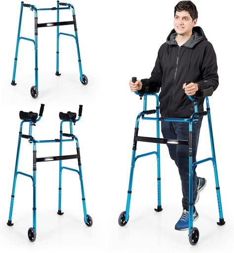 Walker For Seniors, Walking Frame, Walker Accessories, Black Health, Walking Aids, Crafts For Seniors, Mobility Aids, Balance Exercises, Support Design