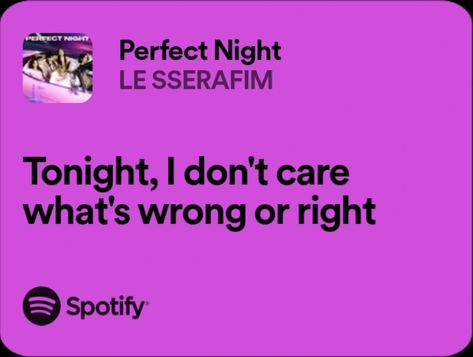 Le Sserafim "Perfect Night" lyrics #songs #music #love #song #musician #trending #instagram #instagood #singer #bgm #hiphop #dance #party #bollywood #musically #rap #instamusic #dj #pop #musicproducer #englishsongs #beats #lyrics #bass #musicvideo #tiktok #trap #follow #melody #newsong #spotify #kpop #bts #gidle #blackpink #txt #taylorswift Night Lyrics, Hiphop Dance, Nights Lyrics, Perfect Night, Kpop Bts, Love Song, Whats Wrong, Music Producer, Dance Party