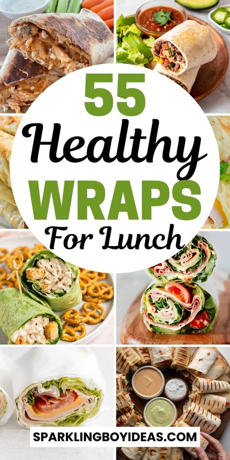 Explore our easy healthy wrap recipes, perfect for quick and healthy lunch wraps. Check out our easy healthy wraps, including vegetarian wrap ideas and gluten-free wraps. Whether you're craving high-protein lunch wraps or light, low-calorie, and low-carb wraps, our healthy wrap ideas offer something for everyone. From chicken wraps, turkey wraps, and salmon wraps to a variety of other high-protein wraps. Discover the joy of making vegan wrap recipes and healthy keto wrap ideas for weight loss. Salmon Wraps, Vegetarian Wrap, Healthy Lunch Wraps, Healthy Wraps For Lunch, Wraps For Lunch, Healthy Wrap, Protein Wraps, Vegan Wrap, Wraps Recipes Healthy