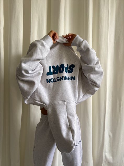 Sweats Aesthetic, Puff Hoodie, Mr Winston, Fox Clothing, Skater Outfits, Melbourne Australia, Grey Hoodie, Comfy Outfits, Mother Daughter