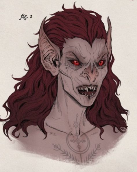 Monster Vampire, Modern Vampires, Vampire Masquerade, Vampires And Werewolves, Monster Characters, Vampire Art, Monster Concept Art, Fantasy Races, Modern Fantasy