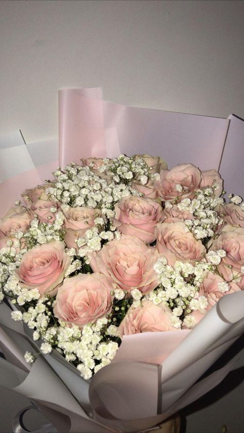 Flowers To Buy Your Girlfriend, Luxury Flower Bouquets, Pink Rose Bouquet, Boquette Flowers, Glitter Flowers, Bouquet Gift, Flowers Bouquet Gift, Nothing But Flowers, Cute Flowers