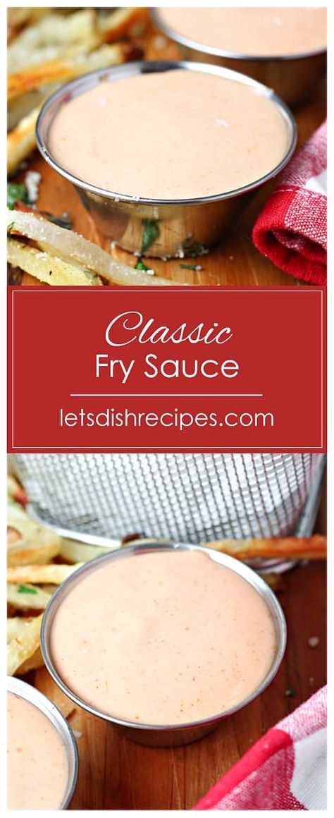 French Fry Sauce, Fry Sauce Recipe, Recipes Sauces, Fries Recipes, Roasted Rhubarb, Pinterest Food, Homemade Sauce Recipes, Homemade Barbecue Sauce, Fry Sauce