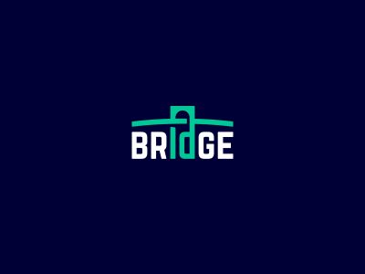 Bridge by Max Iskra Transportation Branding, Business Framework, Taxi Logo, Ci Logo, Smart Logo, Ce Logo, Inspiration Logo Design, 3 Logo, App Logo