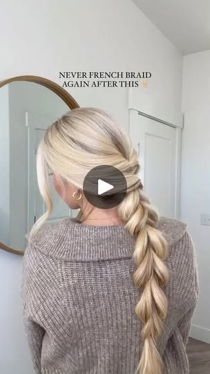 Ponytail Hairstyles Curly, Braids Hairstyles With Bangs, Short Cut Hairstyles, French Braiding, Eco Hair, French Braid Ponytail, Easy Hairdos, Pixie Bob Haircut, Cut Hairstyles