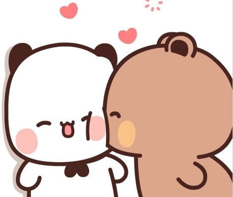 Cartoon Kiss, Cute Panda Cartoon, Quick Sketches, Cute Kiss, Cute Bear Drawings, Cute Panda Wallpaper, Cute Cartoon Images, Cute Emoji Wallpaper, Cute Couple Wallpaper