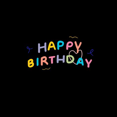 Happy Birthday Overlay, Happy Birthday Text, Happy Birthday Template, Text Symbols, Birthday Text, Happy Birthday Quotes For Friends, Instagram Inspiration Posts, Birthday Template, Lettering Tutorial