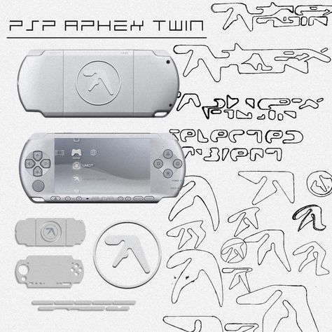 Apex Twin, Futuristic Aesthetic, Aphex Twin, Phone Themes, New Wall, White Aesthetic, Design Inspo, No. 2, Wii