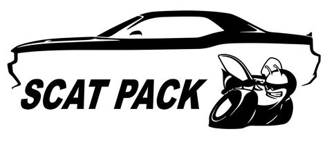 Car Silhouette, Cool Car Drawings, Scat Pack, Pin Logo, Silhouette Art, Classic Cars Muscle, Wall Graphics, Coloring Pictures, Color Choices