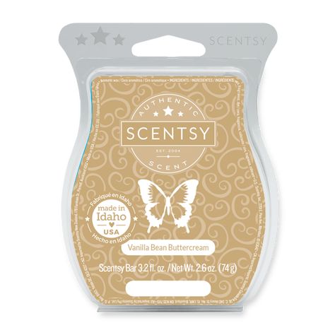 Decadent buttercream frosting made with the freshest butter whipped with sugar cane and vanilla extract. Scentsy Vanilla Bean Buttercream, Vanilla Bean Buttercream, Scentsy Candles, Scentsy Bar, Almond Croissant, Harvest Blessings, Spiced Pear, Scentsy Wax Bars, Scentsy Scent