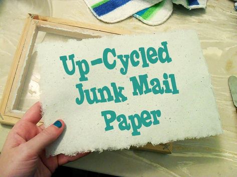 Upcycle Junk, Mail Craft, Handmade Sheet, Recycled Paper Crafts, Omaha Steaks, Junk Mail, Custom Gift Tags, Paper Gift Bags, Specialty Paper