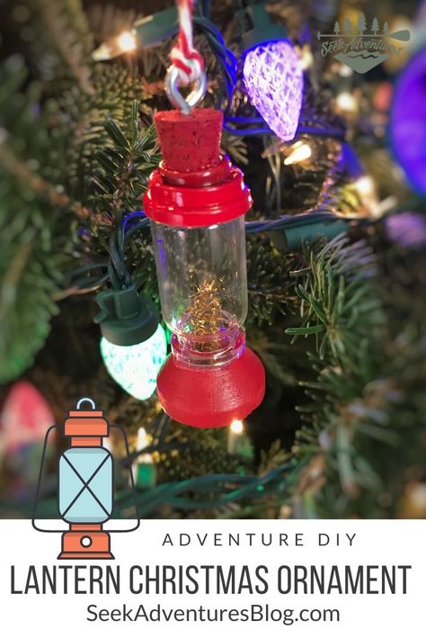 Camping Ornaments, Diy Lantern, Handmade Lanterns, Tree Lanterns, Mini Lanterns, Lantern Christmas, Kids Christmas Ornaments, Diy Lanterns, Christmas Ornaments Homemade