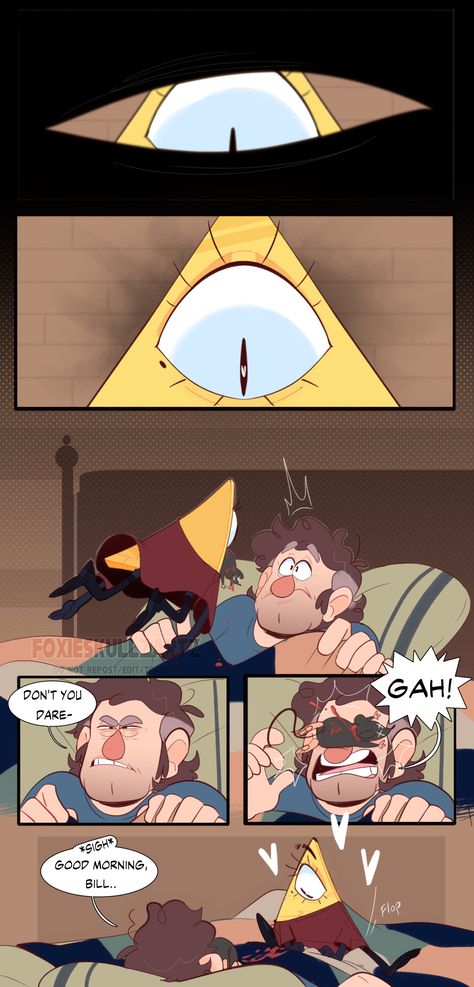 Gravity Falls Comics Bill Cipher, Bill Cipher Comic, Gravity Falls Bill X Ford, Human Bill Cipher Fanart, Bill Cipher X Ford, Billford Fanart, Bill Cipher Fanart, Fiddleford Mcgucket, Human Bill Cipher