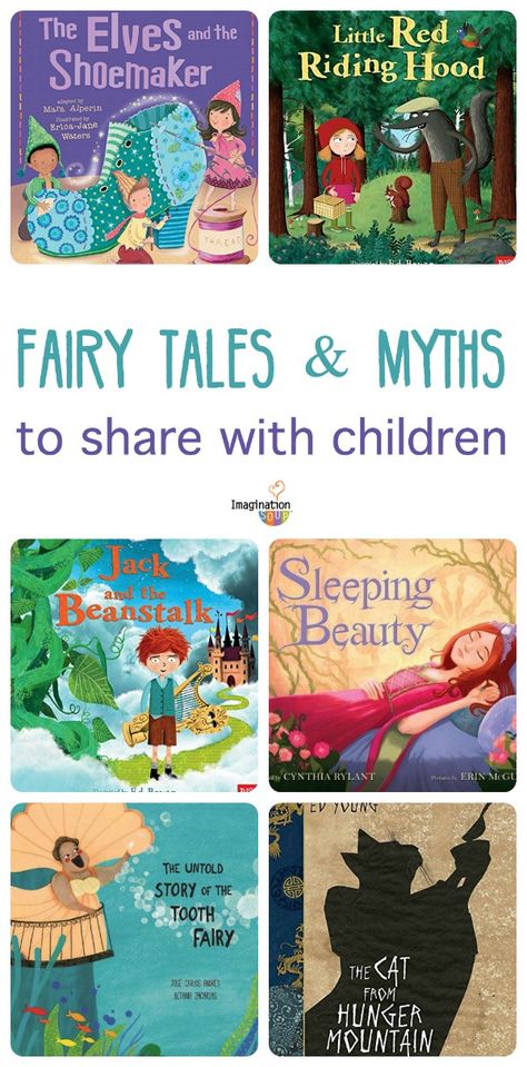 fairy tales and myths for kids Fairy Tale Picture Books, Classic Story Books, List Of Fairy Tales, Fairy Tales Preschool, Kid Books, Fairy Tale Theme, Fairytale Nursery, Fairy Tales For Kids, Summer Reading Program