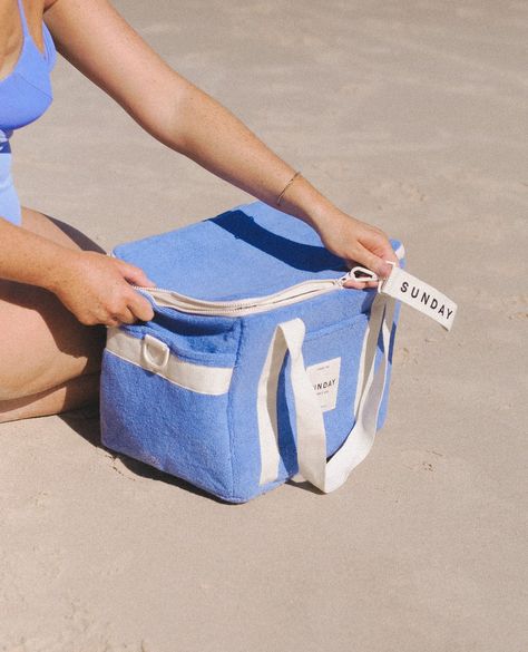 The perfect ocean blue 💙 Australian Icons, Australian Summer, Swim Bag, Terry Towelling, Feed Ig, Swimming Bag, Beach Essentials, Terry Towel, Inside Outside