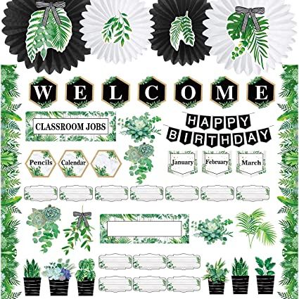 Happy Birthday Chart, Classroom Jobs Bulletin Board, Birthday Chart Classroom, Forest Classroom, Plants Classroom, Neutral Classroom Decor, Birthday Chart, Job Poster, Classroom Welcome