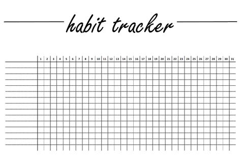 Free Habit Tracker Printable, Habit Tracker Printable Monthly, Free Habit Tracker, Movie Tracker, April Activities, Printable Habit Tracker, Year In Pixels, February Activity, February Calendar