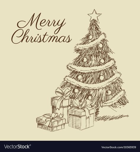 Merry Christmas Drawing Ideas Pencil, Merry Christmas Drawing Ideas, Christmas Drawing Ideas Pencil, Christmas Pictures To Draw, Merry Christmas Drawing, Christmas Sketches, Christmas Wreath Image, Drawing Ideas Pencil, Christmas Drawing Ideas