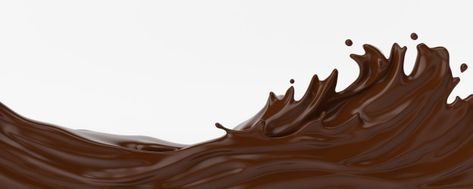 A splash of chocolate. | Premium Photo #Freepik #photo #food #coffee #abstract #paint 16:9 Backgrounds, Photo Splash, Chocolate Packaging Design, Cosmetics Packaging, Photo Food, Graphic Design Elements, Chocolate Caliente, Chocolate Packaging, Chocolate Cups