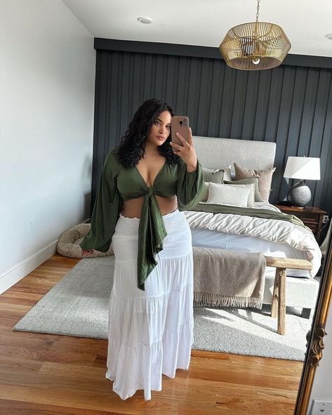 Curvy Summer Outfits, Mid Size Outfits, Cancun Outfits, Curvy Casual Outfits, Plus Zise, Summer Outfits Curvy, Look Boho Chic, Cute Vacation Outfits, Plus Size Summer Outfits