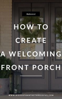 Front Door Entrance Exterior Decor, Front Porch Redo Ideas, Front Porch 2023, Front Door Entrance Decor Entryway, Craftsman Style Front Porch Ideas, Exterior Front Porch Ideas, Deep Front Porch Ideas, Best Front Porch Ideas, How To Style Front Porch