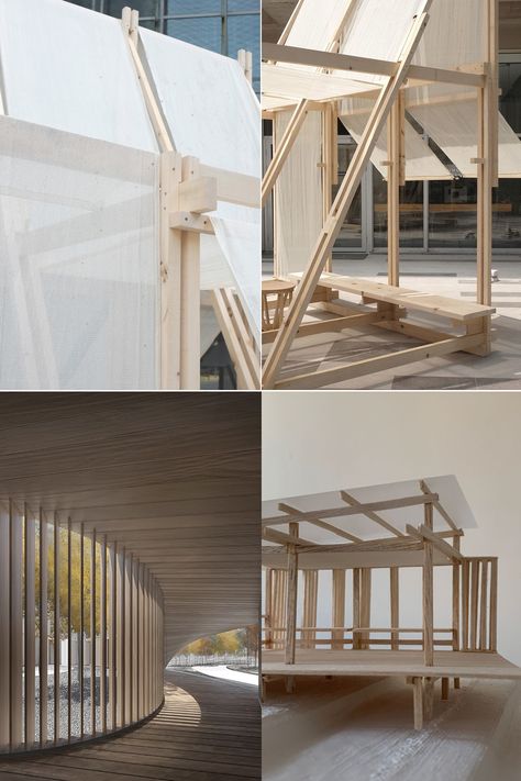 Wooden Pavilion, Farm Plans, Design Workshop, Design Concept, Fine Arts, Wood Projects, Concept Design, Art Design, Fine Art