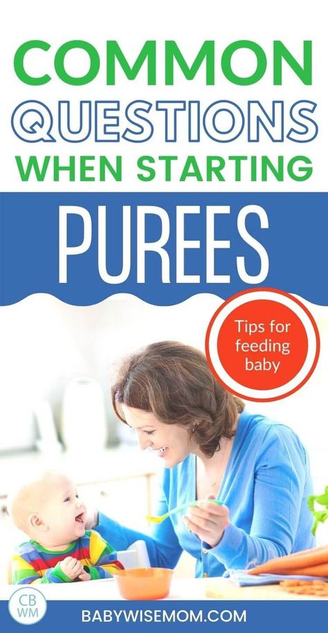 How Much Puree To Feed Baby, Starting Baby On Purees, Baby Solids, Led Weaning First Foods, Baby Led Weaning First Foods, Baby Solid Food, Toddler Meal Ideas, Infant Feeding, Baby Feeding Schedule