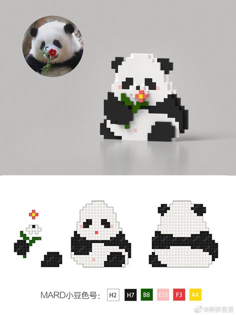 Easy 3d Hama Beads, 3d Fuse Beads Patterns, Perler Beads Ideas 3d, 3d Perler Bead Patterns, Perler Beads 3d, Hama Beads 3d, Pixel Beads, Pearl Beads Pattern, Easy Perler Beads Ideas