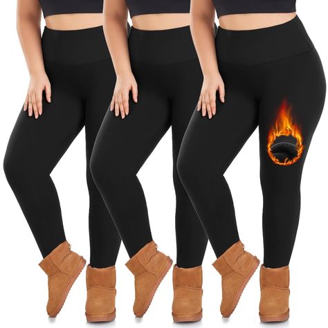 . #plussize #leggings #winter #yogapants https://whispers-in-the-wind.com/best-fall-outfit-ideas-trendy-and-cozy-autumn-styles/?plus-size-fleece-lined-leggings-for-women-stretchy-x-large-4x-warm-winter-yoga-pants-thermal-leggings Winter Yoga, Fleece Lined Leggings, Thermal Pants, Lined Leggings, Thermal Leggings, Warm Leggings, Fleece Leggings, Leggings Women, Chunky Knit Cardigan