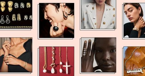 7 Jewelry Trends to Wear in 2025 - PureWow Handmade Jewelry Trends 2024, 2025 Accessories Trends, Fashion Accessories Trends 2024, Jewelry Trends 2024 2025, 2025 Jewelry Trends, Gen Z Jewelry, Winter Jewelry Trends, Top Jewelry Trends, Trendy Engagement Rings