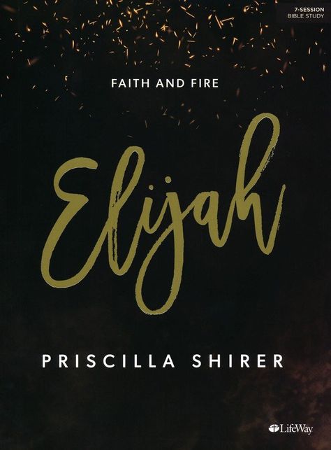 Elijah Bible Study - Priscilla Shirer's Newest Elijah Bible, Fire Bible, Walls Of Jericho, Bold Faith, Priscilla Shirer, Study Book, Bible Study Books, Waiting On God, Online Bible Study