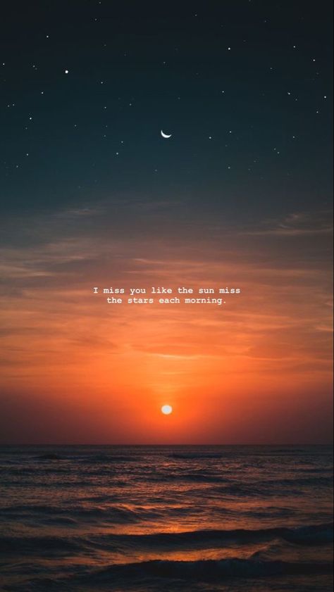 Sunset Missing You Quotes, Missing Captions Instagram, Miss You Captions, Miss Him Aesthetic, Best Aesthetic Quotes, I Miss U Quotes, Miss U Quotes, Miss U Love, Missing Him Quotes