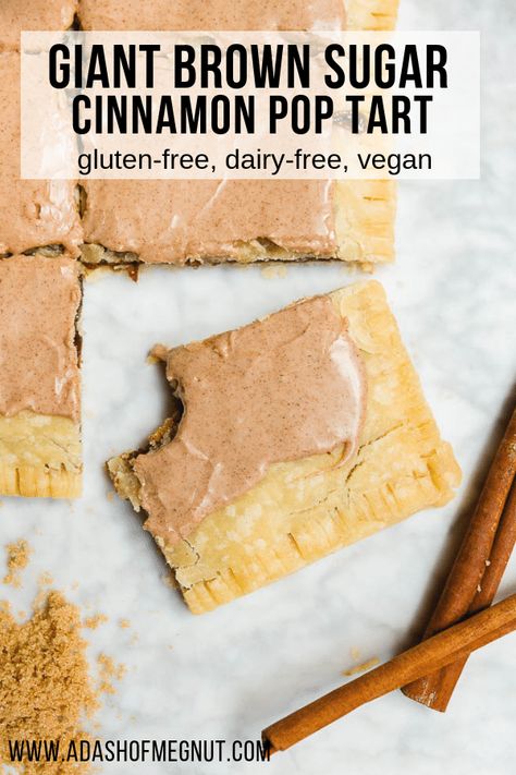 Low Carb Vegan Breakfast, Childhood Breakfast, Cinnamon Pastry, Poptart Recipe, Cinnamon Filling, Cinnamon Glaze, Pop Tart, Oreo Dessert, Gluten Free Sweets