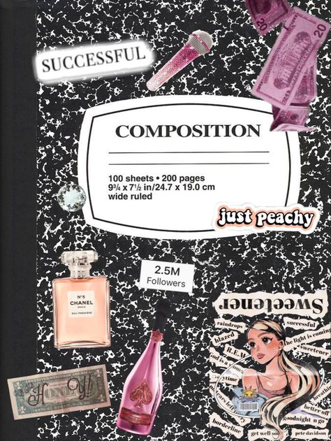 Composition Book Wallpaper, Composition Notebook Aesthetic, Goodnote Cover, Composition Book Cover, Money Education, Goodnotes Cover, Book Cover Art Diy, Composition Notebook Covers, Notes Cover