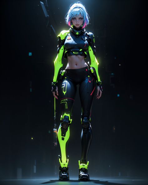 ArtStation - 200 Neon Cyberpunk Fashion Reference : Explore Futuristic Style Art V1 | 4K is now in shop! Cyberpunk Vehicles, Cyberpunk Genre, Sci Fi Outfit, Cyberpunk Concept Art, Futuristic Costume, Costume Concepts, Cyberpunk Outfit, Sci Fi Costume, Neon Cyberpunk