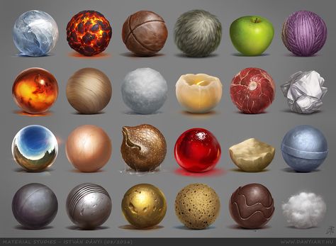 Material studies, István Dányi on ArtStation at https://www.artstation.com/artwork/GdZlQ?utm_campaign=digest&utm_medium=email&utm_source=email_digest_mailer Texture Drawing, Creative Hub, Digital Texture, Material Textures, Digital Painting Tutorials, Materials And Textures, Art Tutorial, Digital Art Tutorial, Drawing Tips