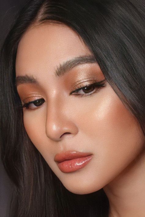 Filipina Makeup, Graduation Look Makeup, Filipino Makeup, Bride Makeup Asian, Asian Wedding Makeup, Fresh Makeup Look, Pageant Makeup, Asian Makeup Looks, Asian Bridal Makeup