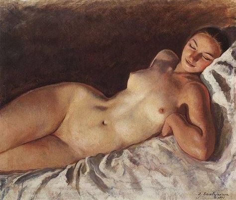 Zinaida Serebriakova, Nude Artwork, Female Art Painting, Russian Artists, Russian Art, Anatomy Art, Caricatures, الرسومات اللطيفة, Figure Painting