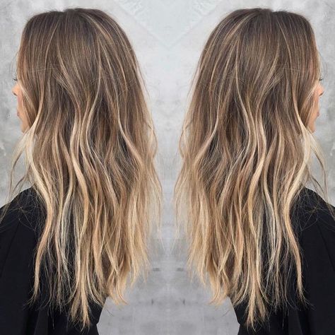 Long Face Hairstyles, Dirty Blonde Hair, Brunette Balayage Hair, Balayage Hair Blonde, Balayage Brunette, Brown Blonde Hair, Ombre Hair Color, Hair Color Balayage, Hair Inspo Color