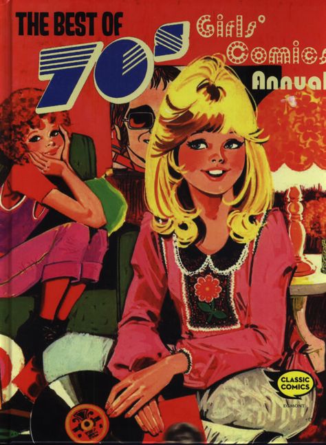 The Best of 70s Girls’ Comics Annual | A Resource on Jinty: Artists, Writers, Stories Gurren Lagann, Rock N’roll, Illustration Vintage, Hippie Art, Vintage Children's Books, Retro Illustration, Quilting Crafts, Vintage Ads, Vintage Images