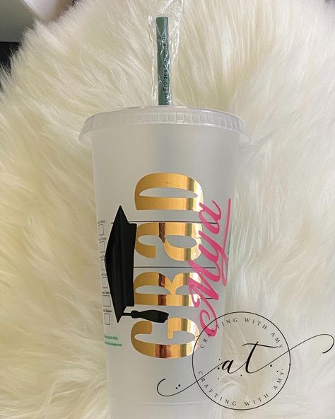 Grad Congratulations, Graduation Cup, Glitter Epoxy Tumbler, Graduation Cups, Graduation Cap And Gown, Expressions Vinyl, Epoxy Tumbler, Promotional Giveaways, Cold Cups