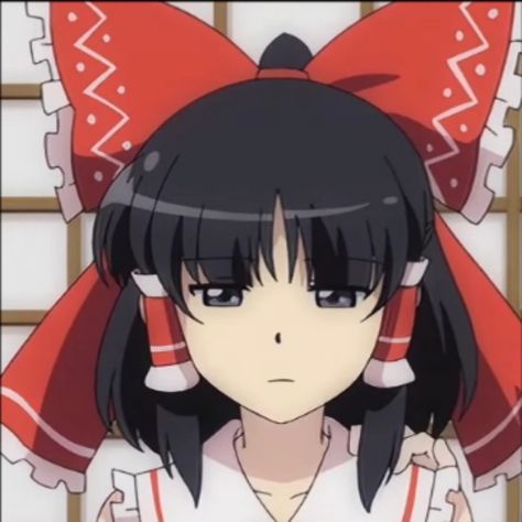 Touhou Matching Pfp, Reimu Hakurei Icon, Touhou Icon, Memories Of Phantasm, Touhou Pfp, Touhou Reimu, Yukari Yakumo, Sakuya Izayoi, Hakurei Reimu